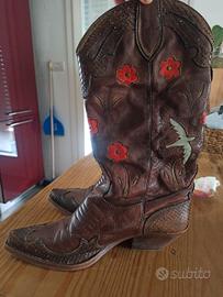 stivali da donna texani