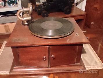 grammofono vintage per 78 giri