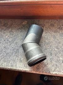 Tubi per stufa a pellet curva 45*