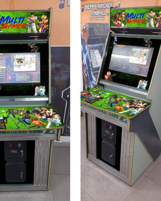 vari cabinati vintage arcade da bar Multigame 