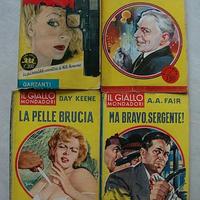 Lotto 9 libri gialli anni 1956 1957 1958 1959 1960