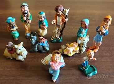 Personaggi Presepe Kinder 1996