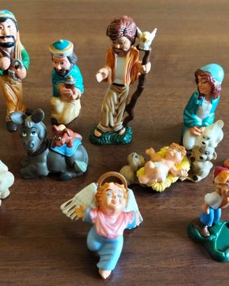 Personaggi Presepe Kinder 1996