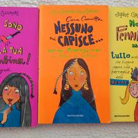 3 libri collana "Le ragazzine"