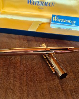Stilografica Waterman Exclusive – Placcata Oro