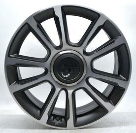 4 cerchi lega fiat 500 abarth r17 lt319