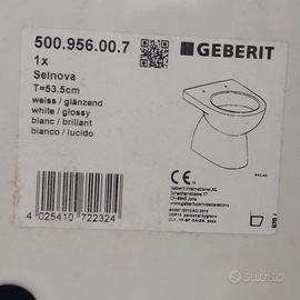 Vaso WC Geberit con sedile