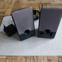 coppia di mini altoparlanti