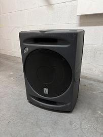 Casse amplificate eclipse E da 12 pollici