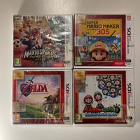 Lotto 4 giochi nintendo 3DS sigillati sealed