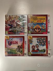 Lotto 4 giochi nintendo 3DS sigillati sealed