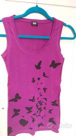 Canotta donna viola Dolce e Gabbana tg. 38