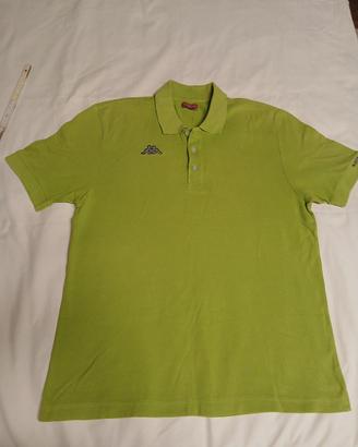 Polo robe di k tg xl puro cotone verde