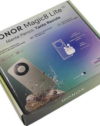 Bundle HONOR MAGIC 8 LITE 256 gb Nero Expert