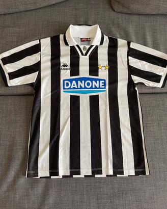 Maglia calcio Juventus Kappa Danone home 1993/1994 #9 Vialli