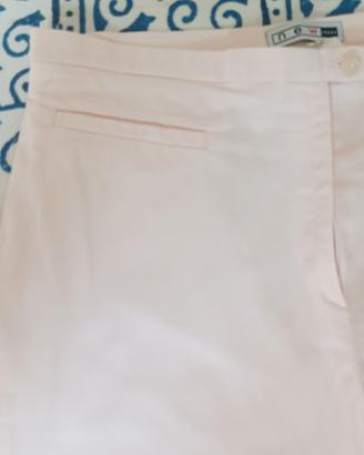 pantaloni Capri rosa cipria