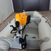 Gommone di 2 metri più motore 