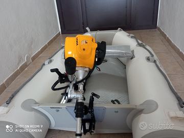 Gommone di 2 metri più motore 