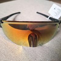 Kapvoe occhiali sole ciclismo con borsa telaio