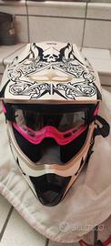 casco motocross no fear Tg s