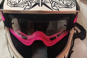 casco motocross no fear Tg s