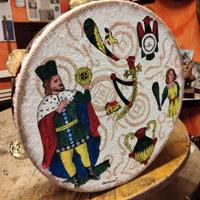 quadro a forma di tamburo 