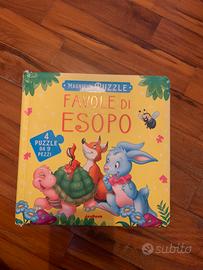 Libro pizzle Favole di Esopo per bambini