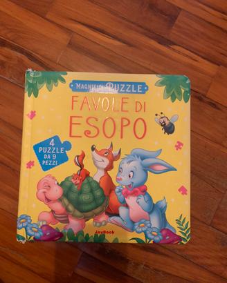 Libro pizzle Favole di Esopo per bambini