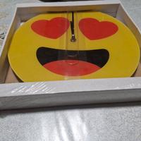 orologio a parete emoji