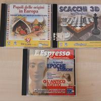 Lotto con CD vari per PC