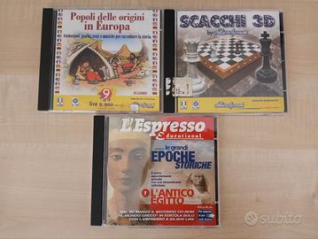 Lotto con CD vari per PC