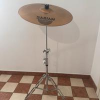Batteria: Asta yamaha piu Ride Sabian B8  20”/50