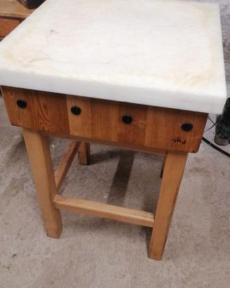 Ceppo da Macellaio in Legno