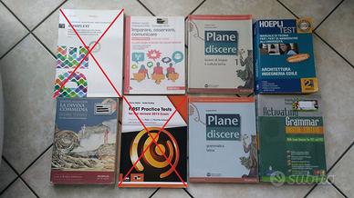 Libri testi scolatici usati liceo scuola superiore