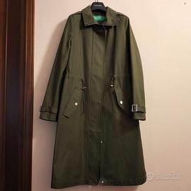 Trench Benetton da donna in cotone.