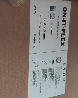 Tubo riscaldamento a pavimento