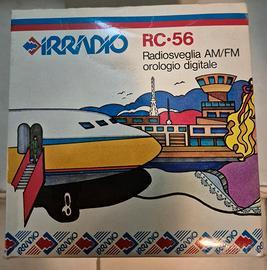 RADIOSVEGLIA AM/FM OROLOGIO DIGITALE IRRADIO