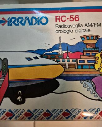RADIOSVEGLIA AM/FM OROLOGIO DIGITALE IRRADIO
