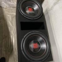 Doppio Subwoofer 38 BassFace Competizione 6000w