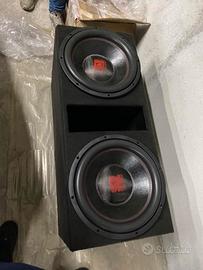 Doppio Subwoofer 38 BassFace Competizione 6000w