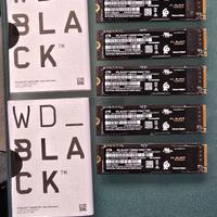 5 SSD NVMe Western Digital WD SN850X 4Tb TESTATI