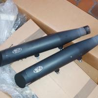 Terminali di marmitte nere opache marca MCJ