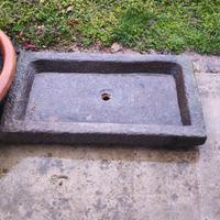 lavandino in pietra antico
