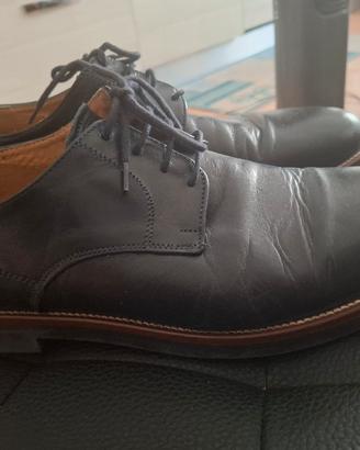 scarpe uomo eleganti blu numero 43
