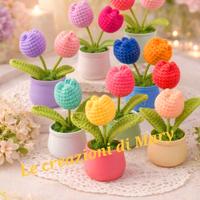 bomboniere realizzate a mano all'uncinetto 