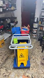 Carrello per pulizie professionale Filmop Alpha