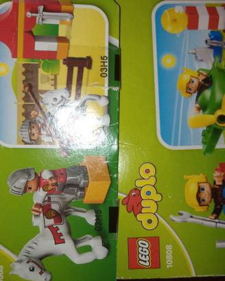 LEGO Duplo "Town 10568 Cavaliere" e "Aereo 10808"