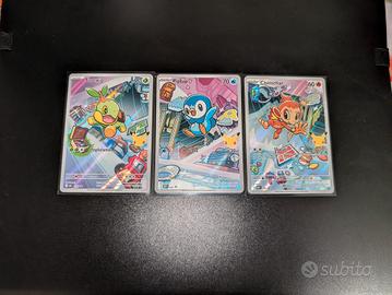 Trio starter Sinnoh compagni di avventura serie 1