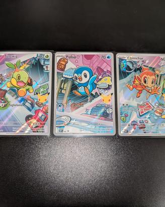 Trio starter Sinnoh compagni di avventura serie 1
