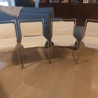 N. 6 sedie vintage design Cassina mod. TULU